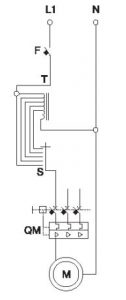 Схема подключения трансформатора ATRE